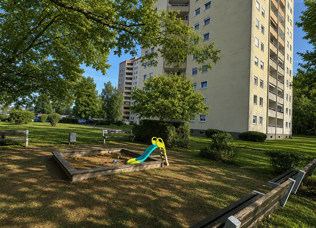 Garten-Spielplatz