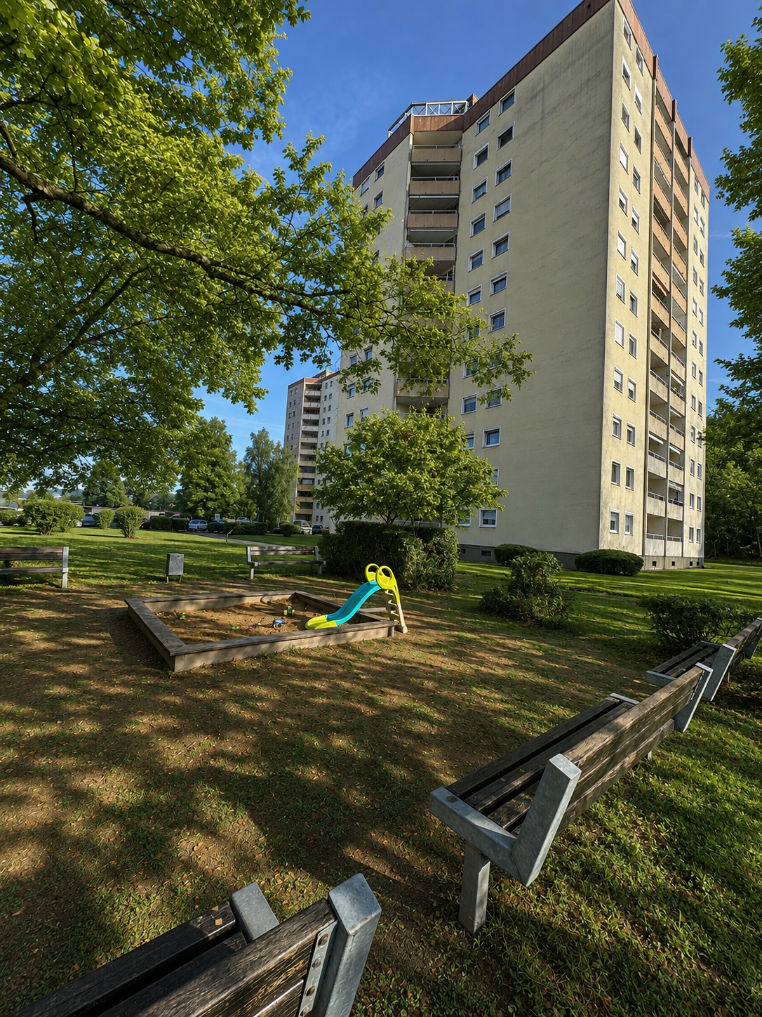 Garten-Spielplatz