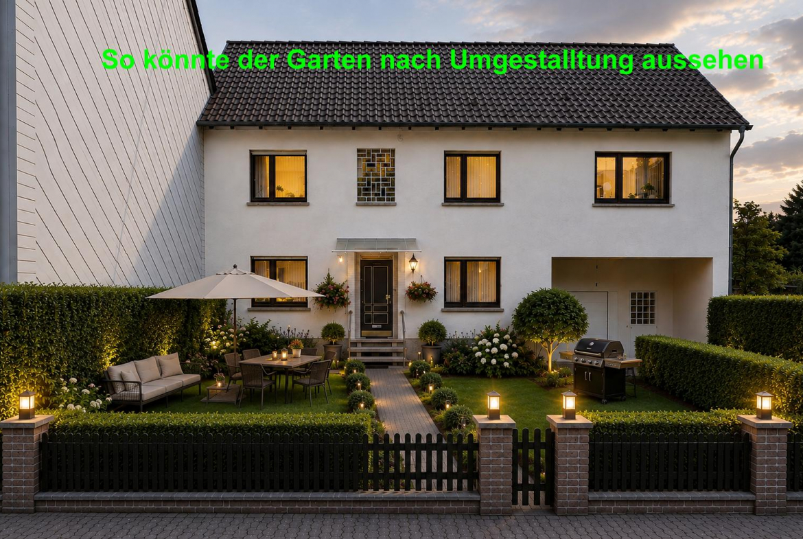 Garten Umgestalltung